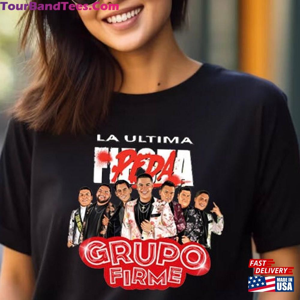 Shirt Grupo Firme Tour La Ultima Peda Unisex Sweatshirt 29Uf093025 – Utopia Fashion