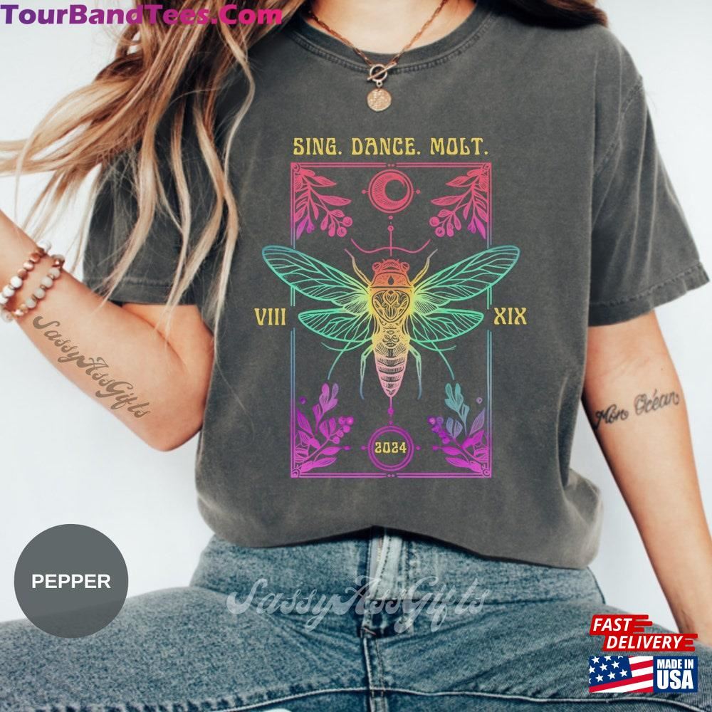 Sing Dance Molt Boho Pride Cicada Tarot Garment Dyed Comfort Colors Unisex T-Shirt Classic Sweatshirt 29Uf102561 – Utopia Fashion