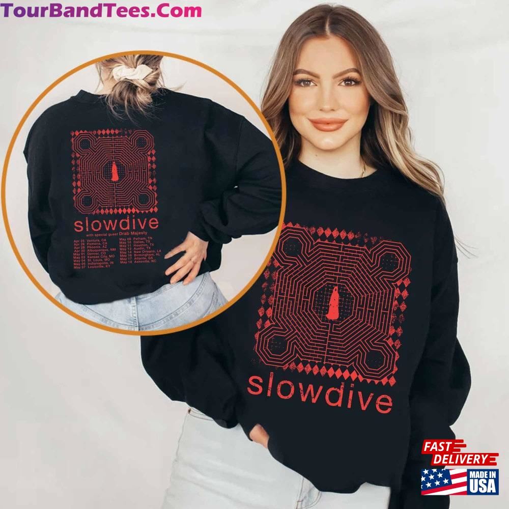 Slowdive Tour Shirt Band Fan Unisex Classic 29Uf097326 – Utopia Fashion