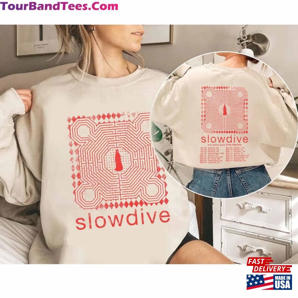 Slowdive Tour Shirt Band Fan Unisex Classic 29Uf097326 – Utopia Fashion