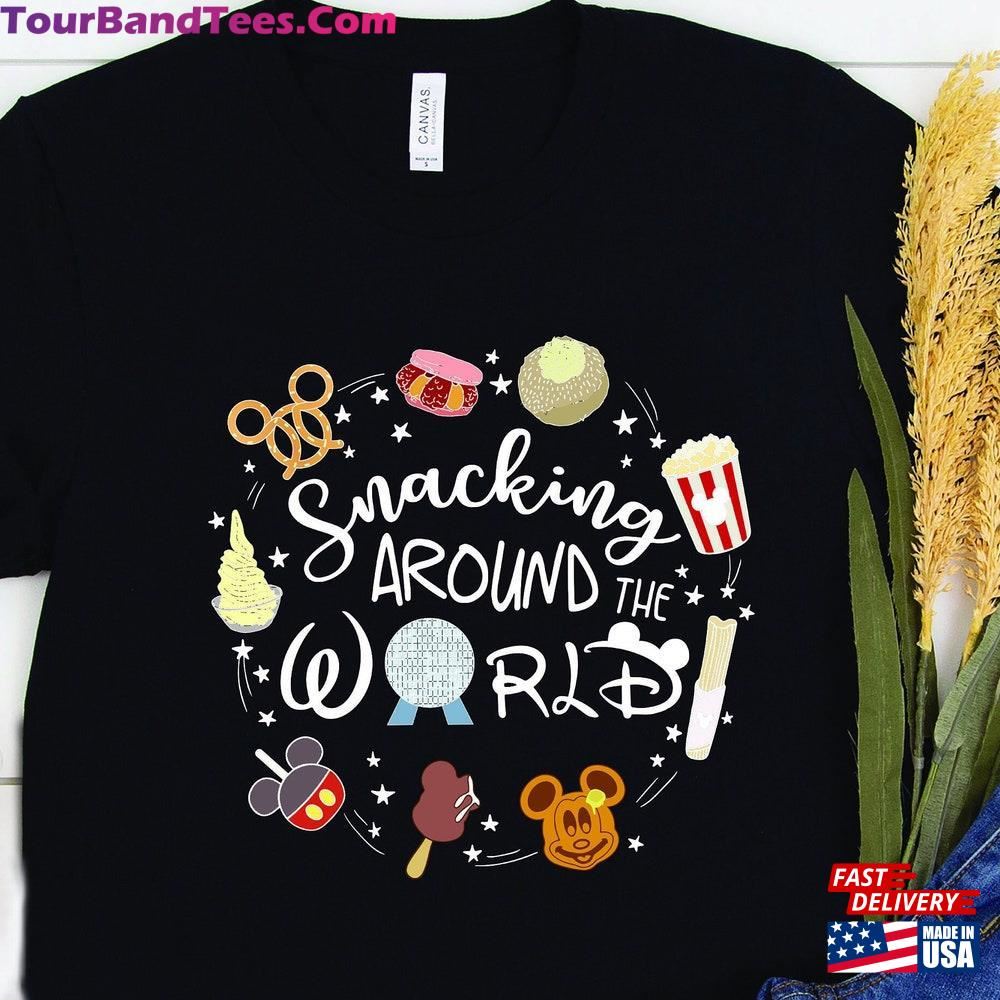 Snacking Around The World Shirt Disney Epcot Sweatshirt Trip T-Shirt Unisex 29Uf111691 – Utopia Fashion