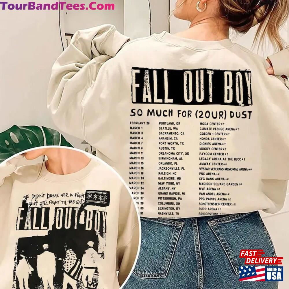 So Much For 2Our Dust Tour Shirt Fa Ll O Ut Boy T-Shirt Ou T Band Unisex Hoodie 29Uf115631 – Utopia Fashion