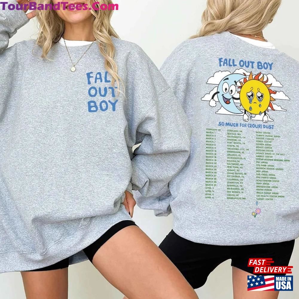 So Much For 2Our Dust Tour Shirt Fa Ll O Ut Boy T-Shirt Ou T Band Unisex Sweatshirt 29Uf101810 – Utopia Fashion