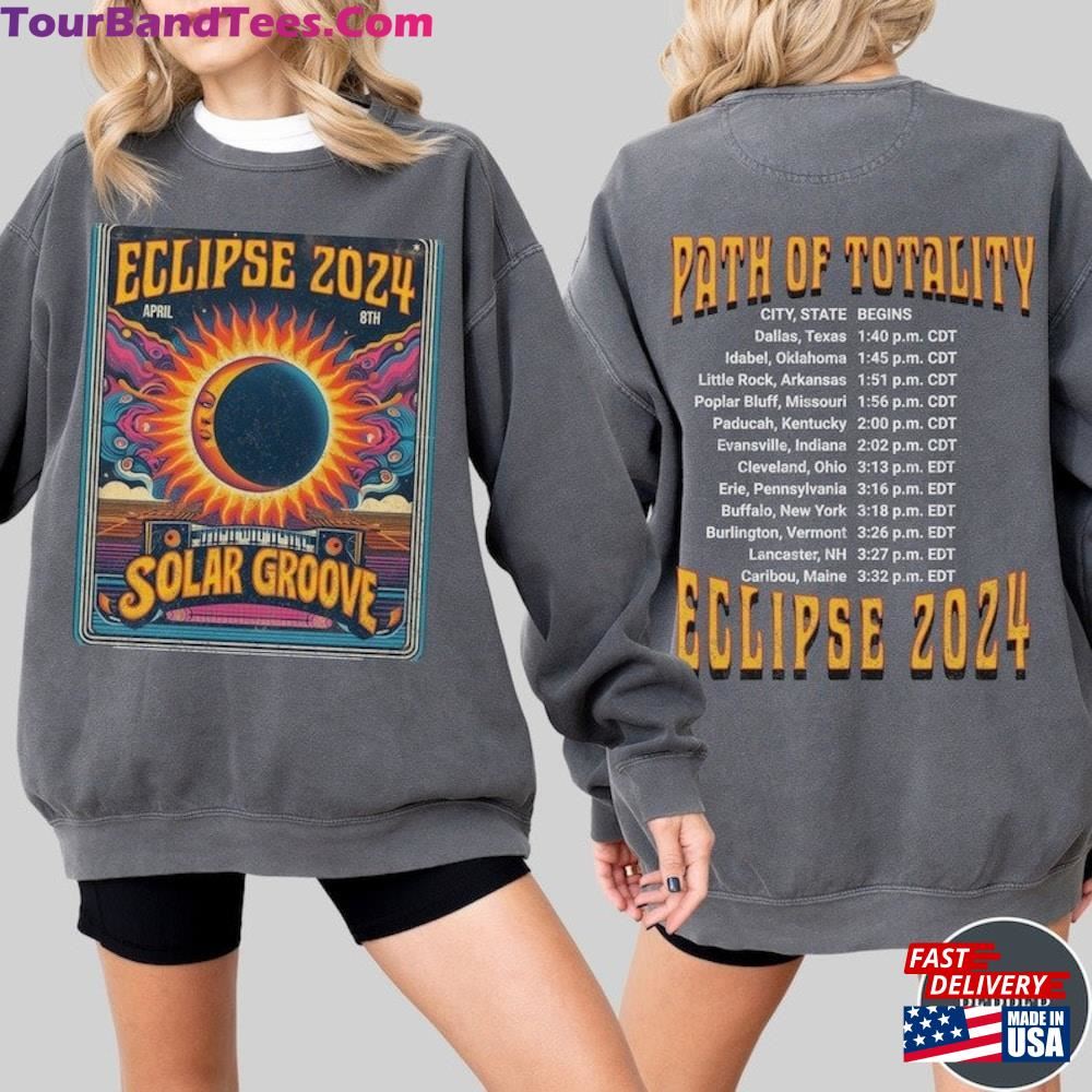 Solar Eclipse Comfort Colors Retro Style T-Shirt Classic Unisex 29Uf097699 – Utopia Fashion