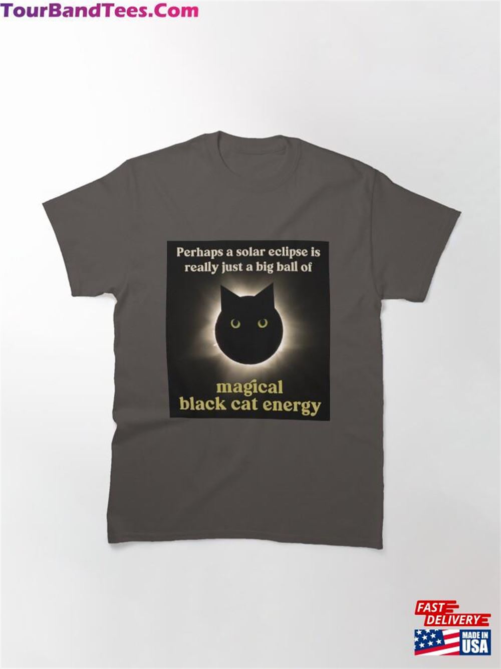 Solar Eclipse Magical Black Cat Energy Classic T-Shirt Sweatshirt 29Uf117565 – Utopia Fashion