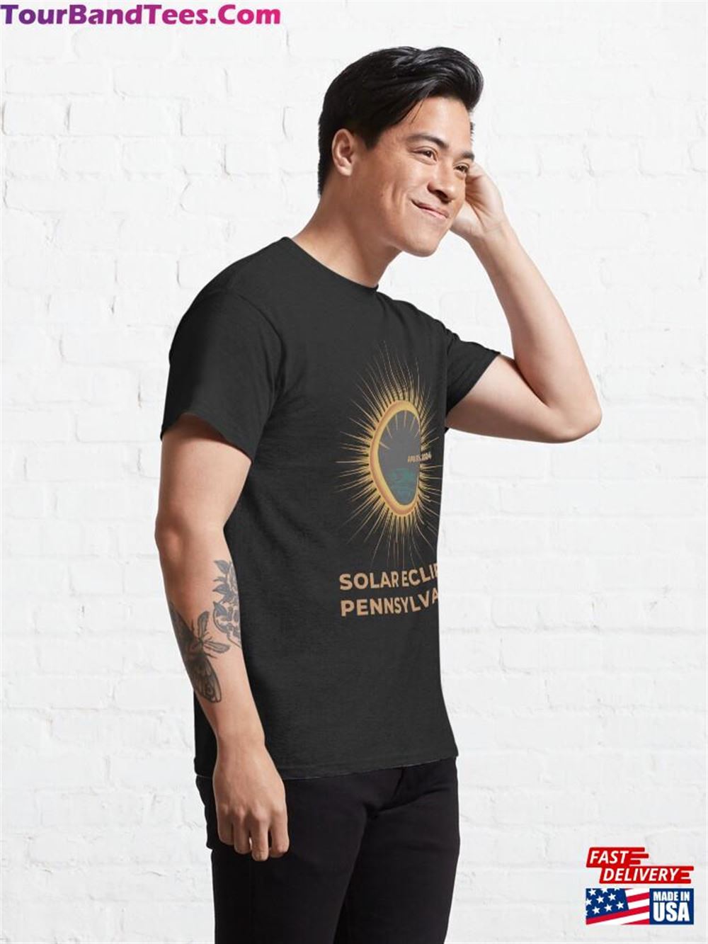 Solar Eclipse Pennsylvania Classic T-Shirt Unisex 29Uf117299 – Utopia Fashion