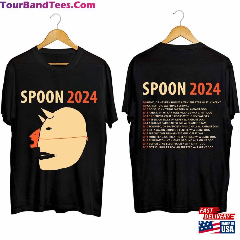 Spoon Tour Shirt Band Fan T-Shirt Classic 29Uf093074 – Utopia Fashion