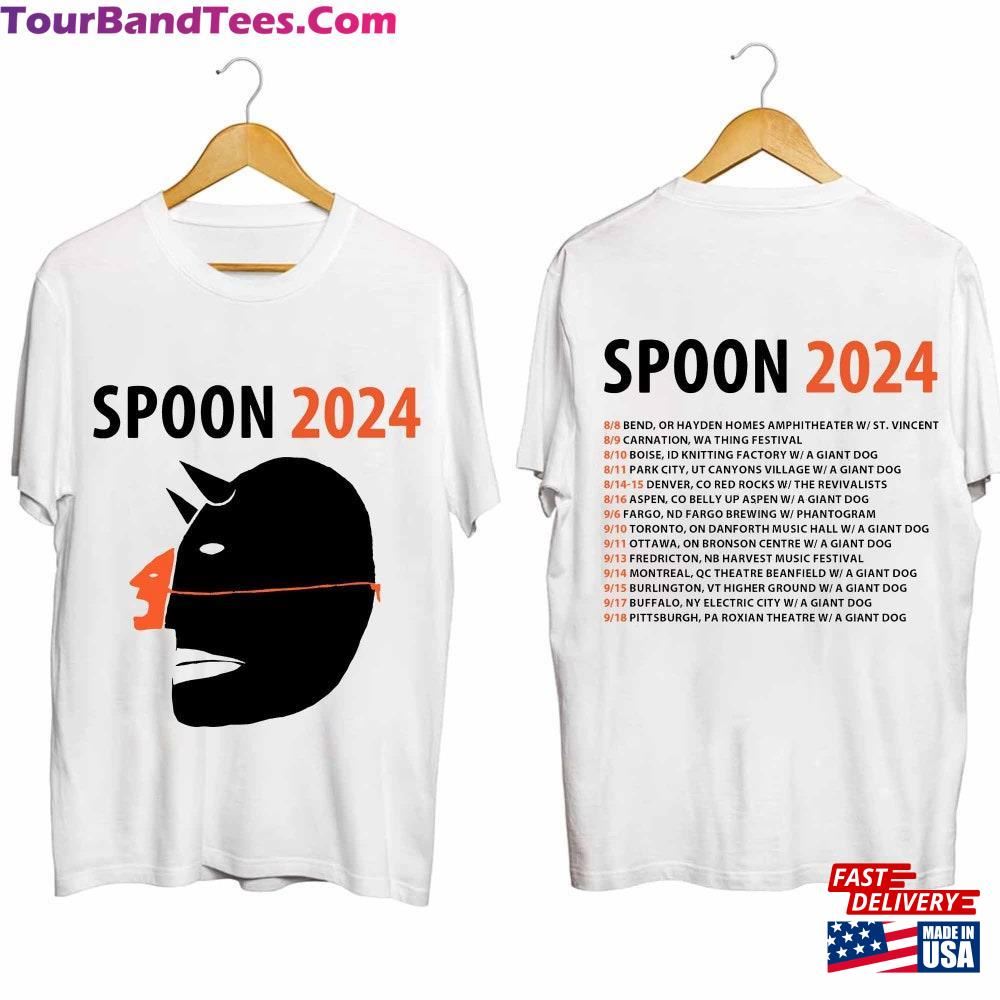 Spoon Tour Shirt Band Fan T-Shirt Classic 29Uf093074 – Utopia Fashion