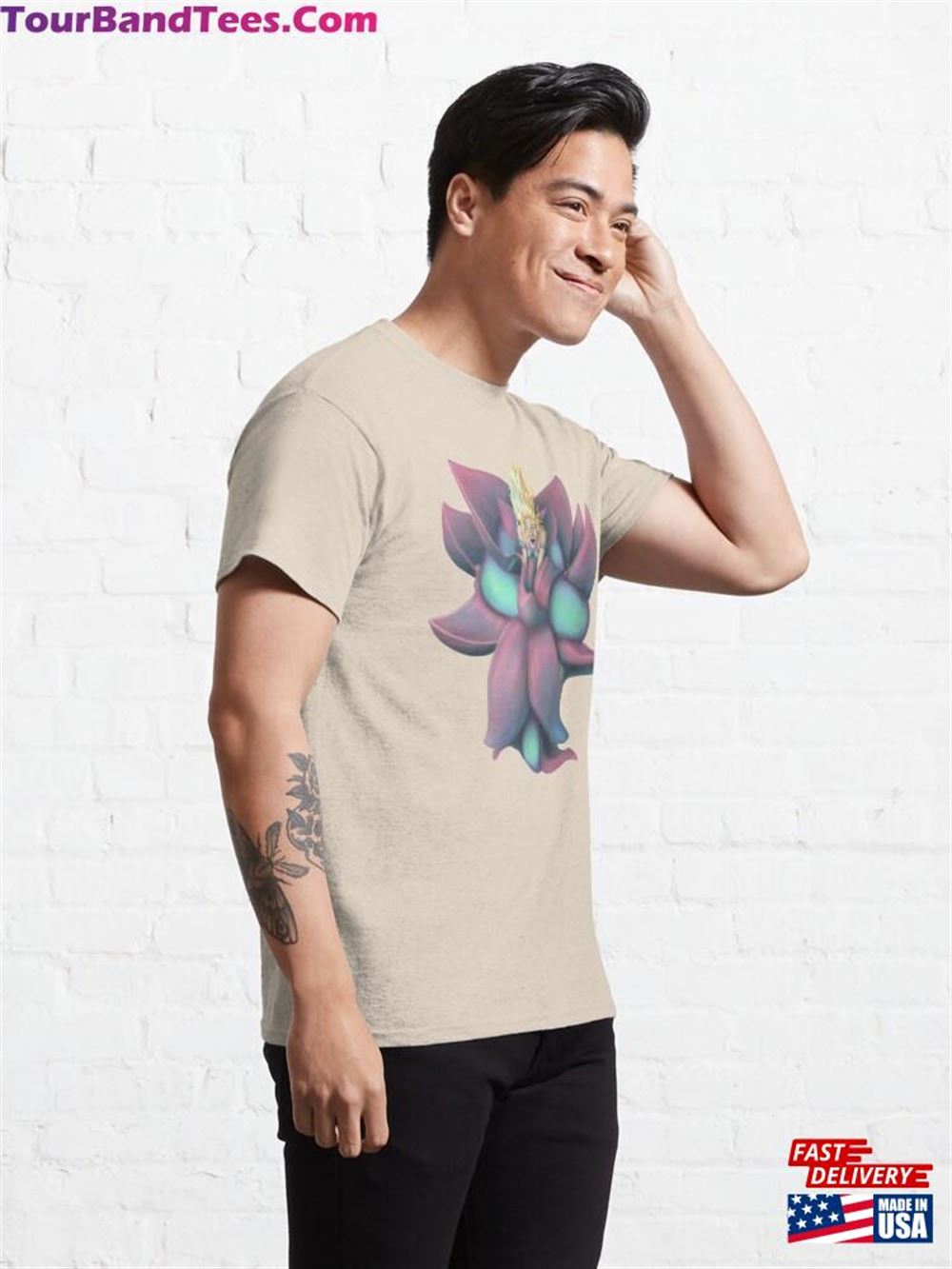 Spring Flower Mermaid Classic T-Shirt Unisex 29Uf102303 – Utopia Fashion