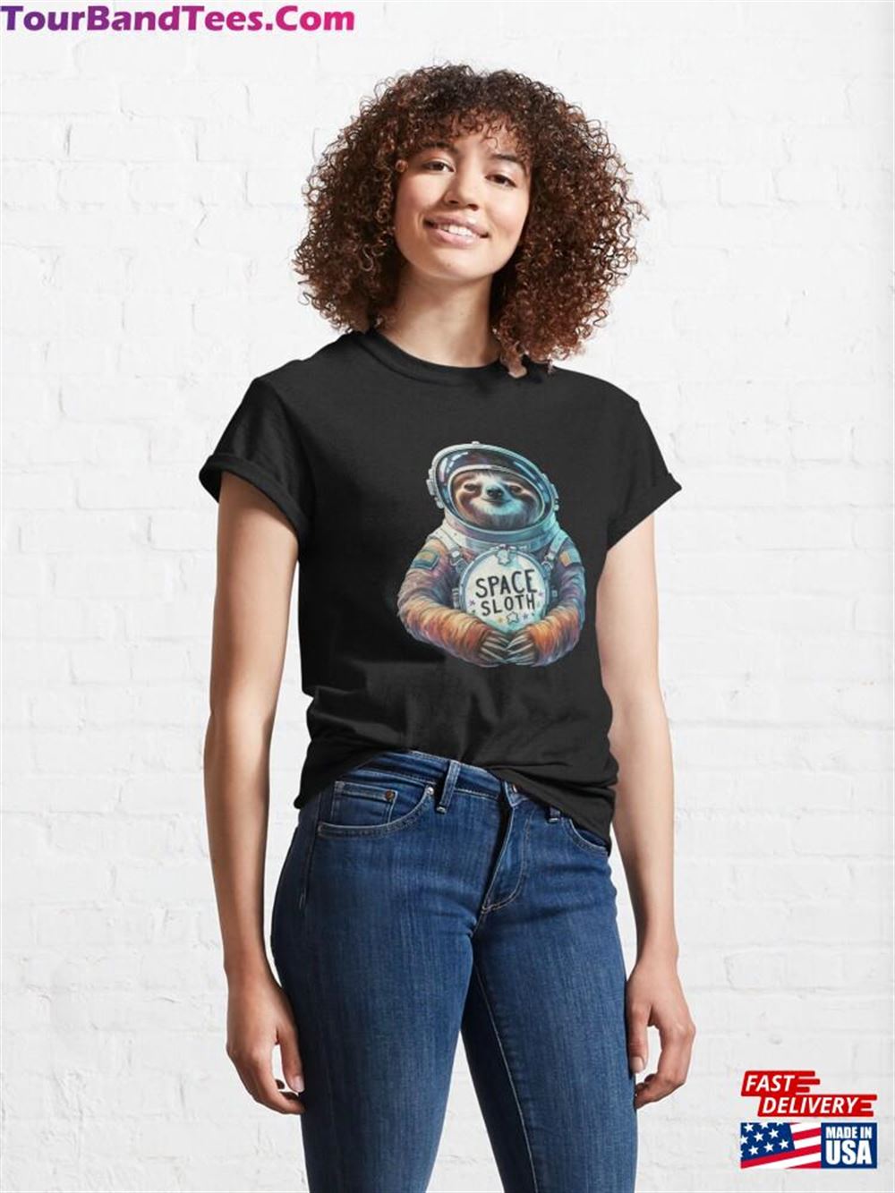 Ss Space Sloth Classic T-Shirt 29Uf106503 – Utopia Fashion