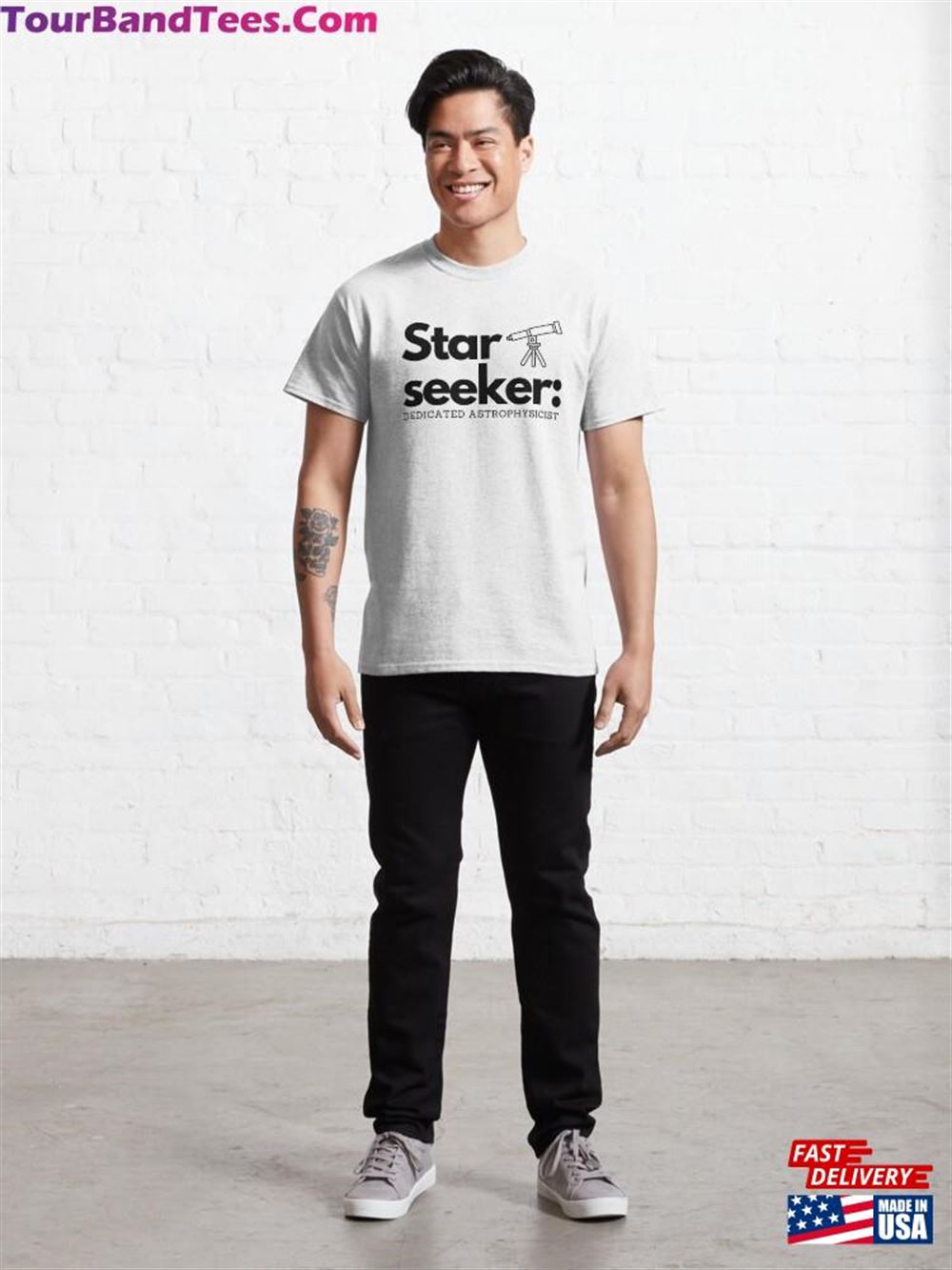 Star Seeker Dedicated Astrophysicist Classic T-Shirt Unisex 29Uf102336 – Utopia Fashion