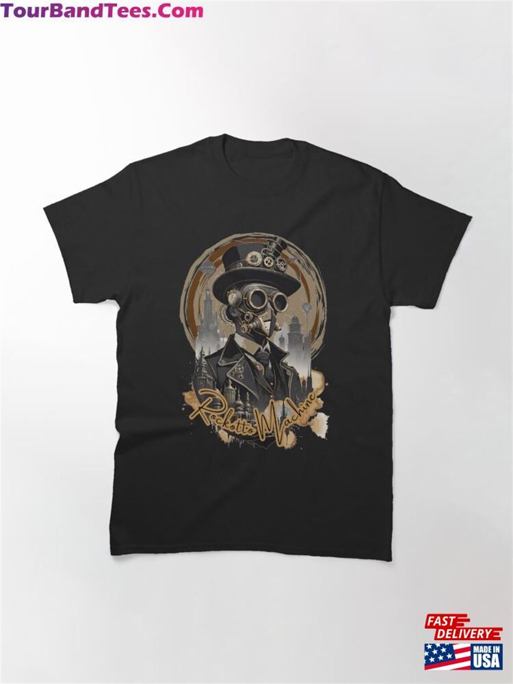 Steampunk Mask Classic T-Shirt 29Uf106520 – Utopia Fashion