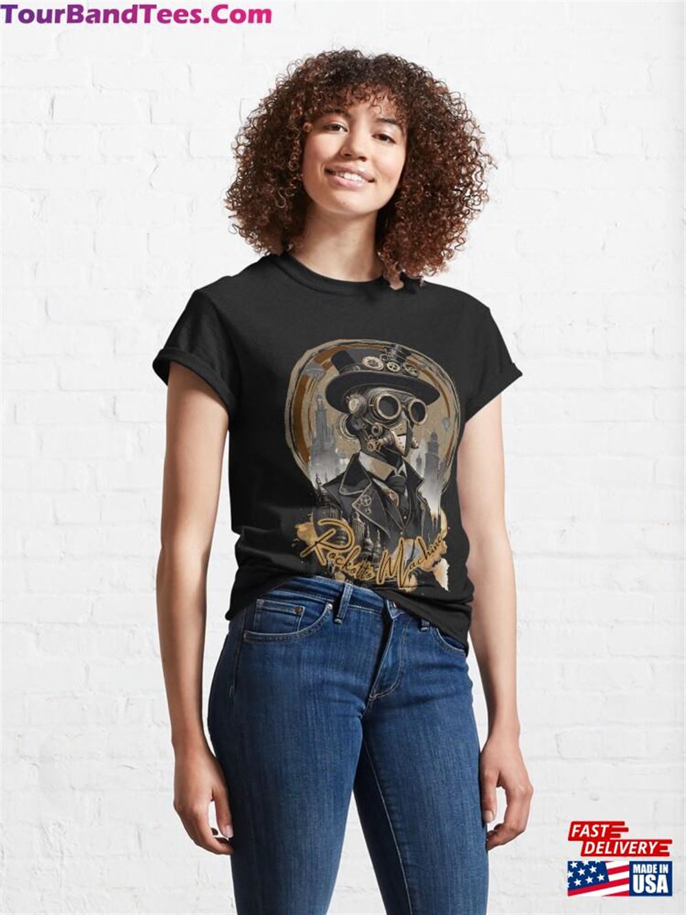 Steampunk Mask Classic T-Shirt 29Uf106520 – Utopia Fashion