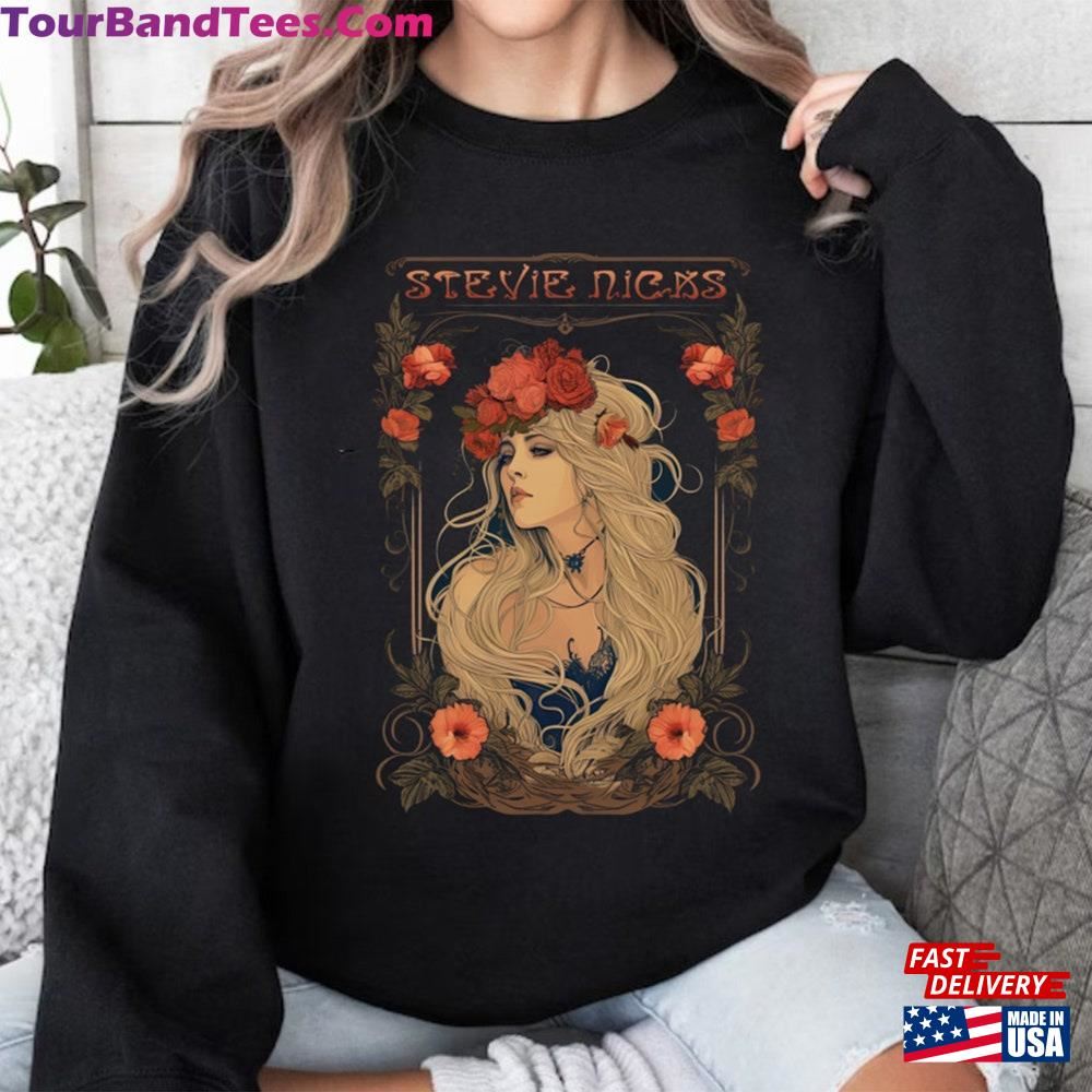 Stevie Nicks Tour Shirt Graphic Live On Classic Hoodie 29Uf106839 – Utopia Fashion