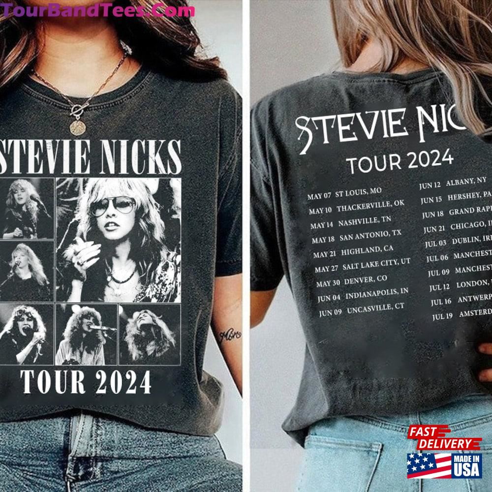 Stevie Nicks 90S Retro Shirt Fleetwood Mac Tour Classic Hoodie 29Uf117505 – Utopia Fashion