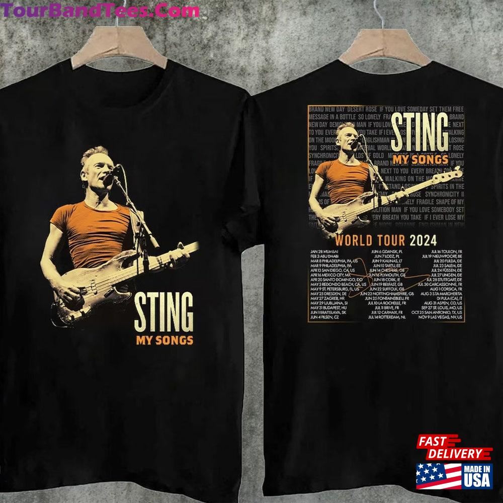 Sting My Song World Tour T-Shirt Shirt Unisex 29Uf096319 – Utopia Fashion