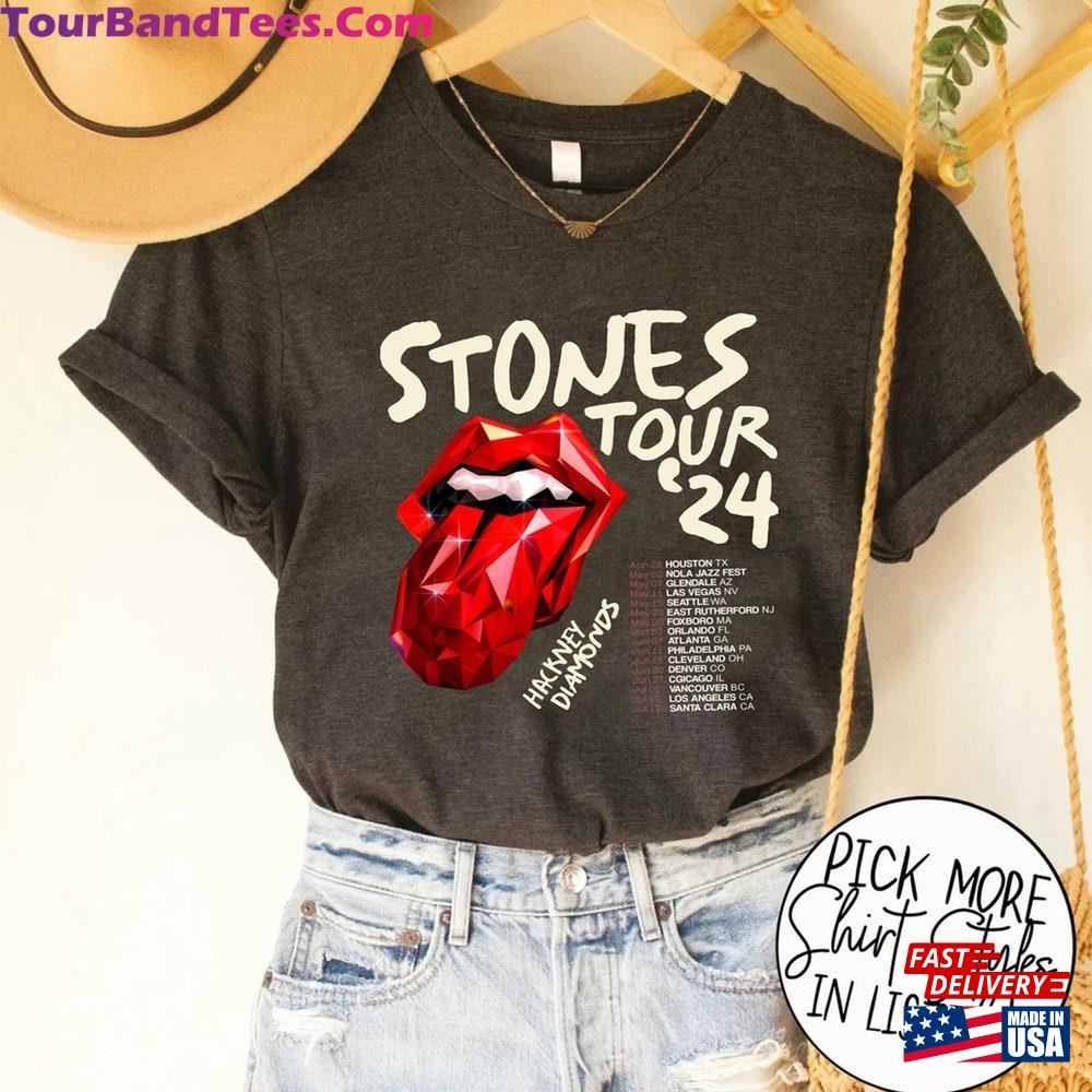 Stones Tour Shirt The Rolling Hackney Diamonds T-Shirt Unisex 29Uf096639 – Utopia Fashion