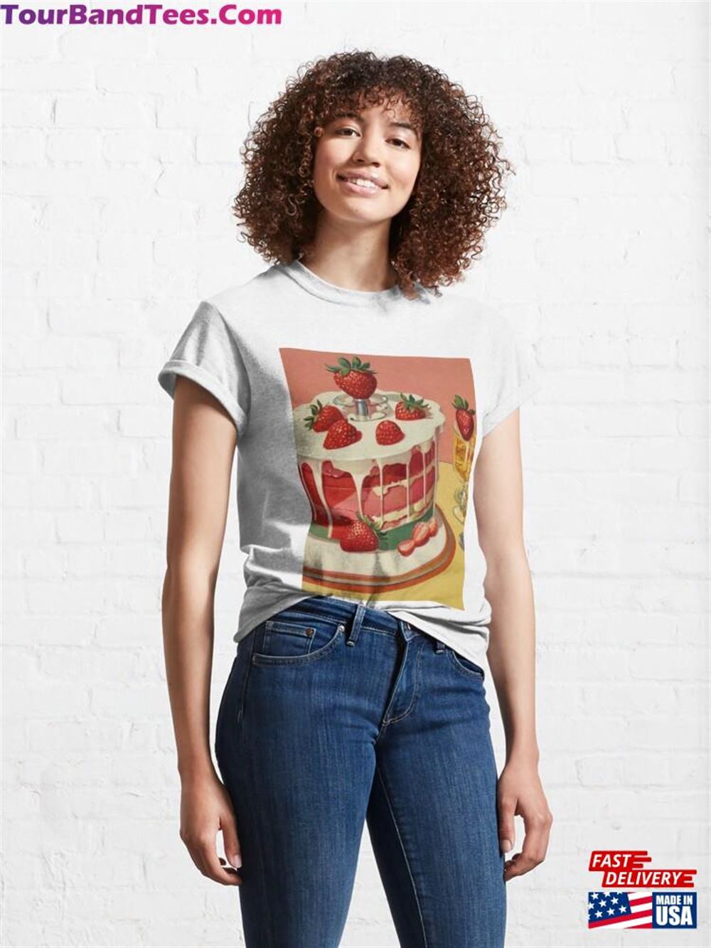 Strawberry Cake Classic T-Shirt Unisex Sweatshirt 29Uf117432 – Utopia Fashion