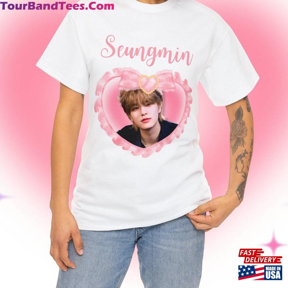 Stray Kids Seungmin Coquette Bow Kpop Shirt Skz Tour Merch Straykids Concert Hoodie T-Shirt 29Uf096177 – Utopia Fashion