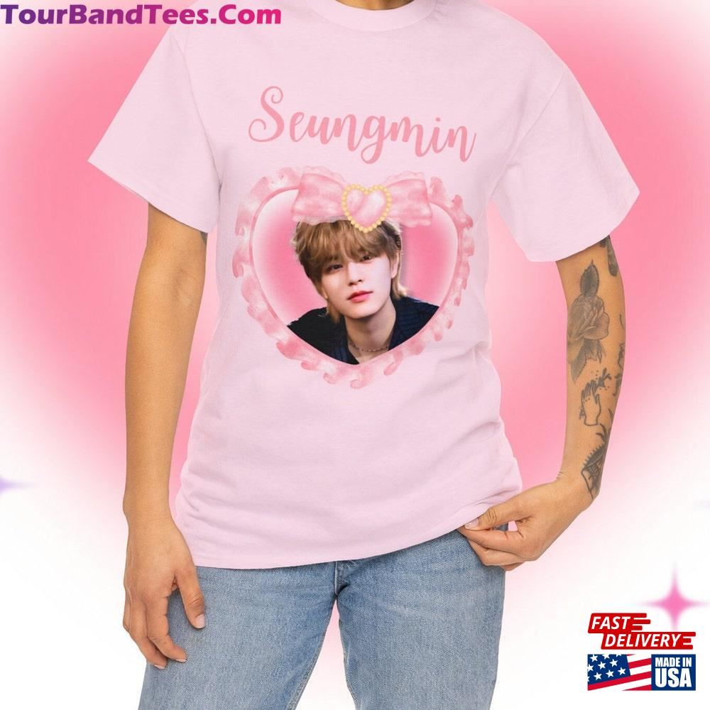 Stray Kids Seungmin Coquette Bow Kpop Shirt Skz Tour Merch Straykids Concert Hoodie T-Shirt 29Uf096177 – Utopia Fashion