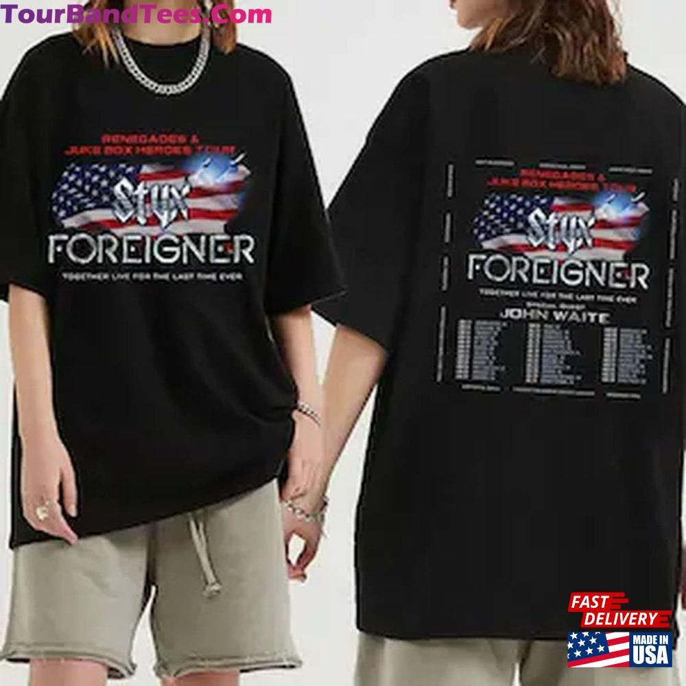 Styx And Foreigner Summer Tour Shirt Band Fan Hoodie Classic 29Uf093139 – Utopia Fashion