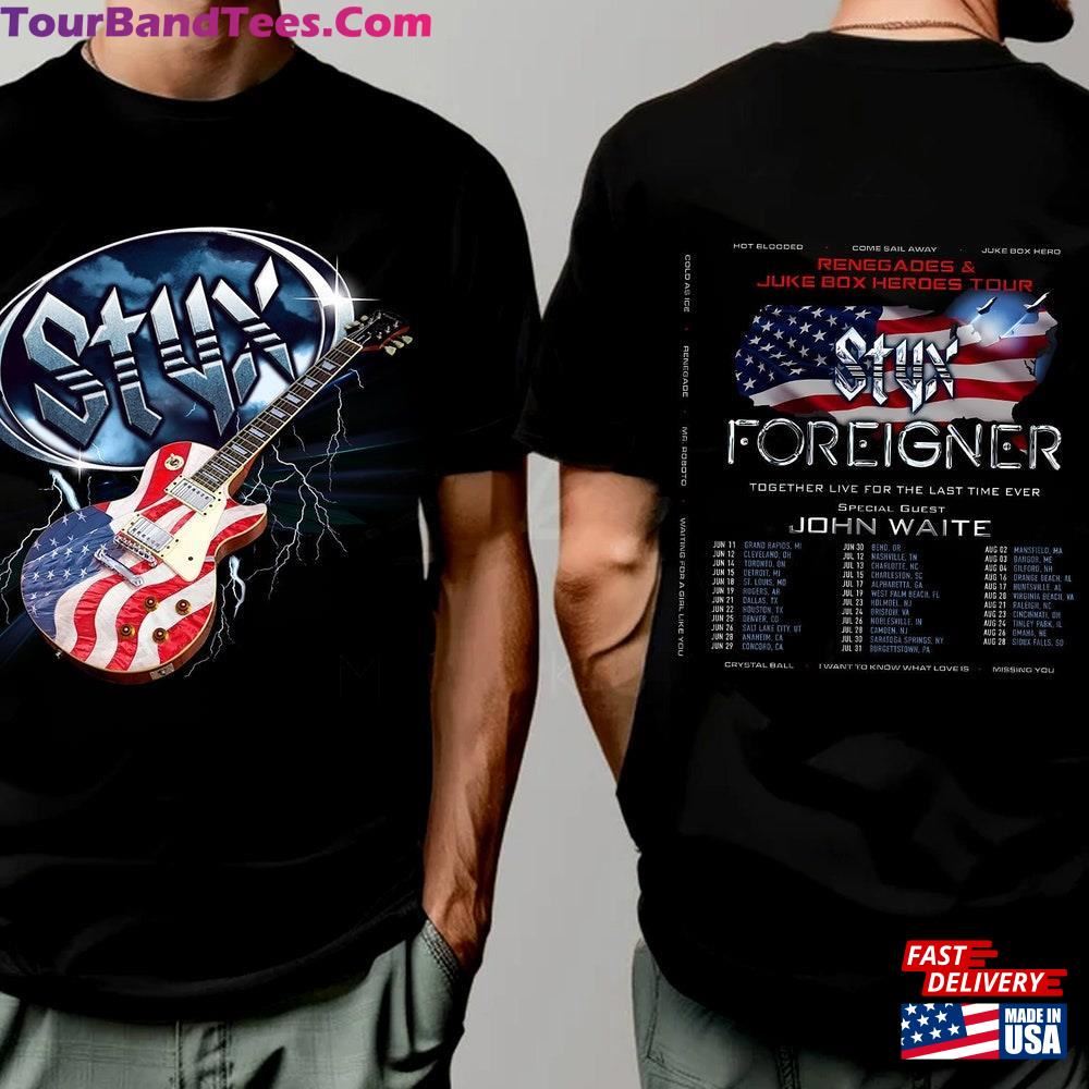 Styx And Foreigner Summer Tour Shirt Band Fan Sweatshirt Unisex 29Uf111729 – Utopia Fashion