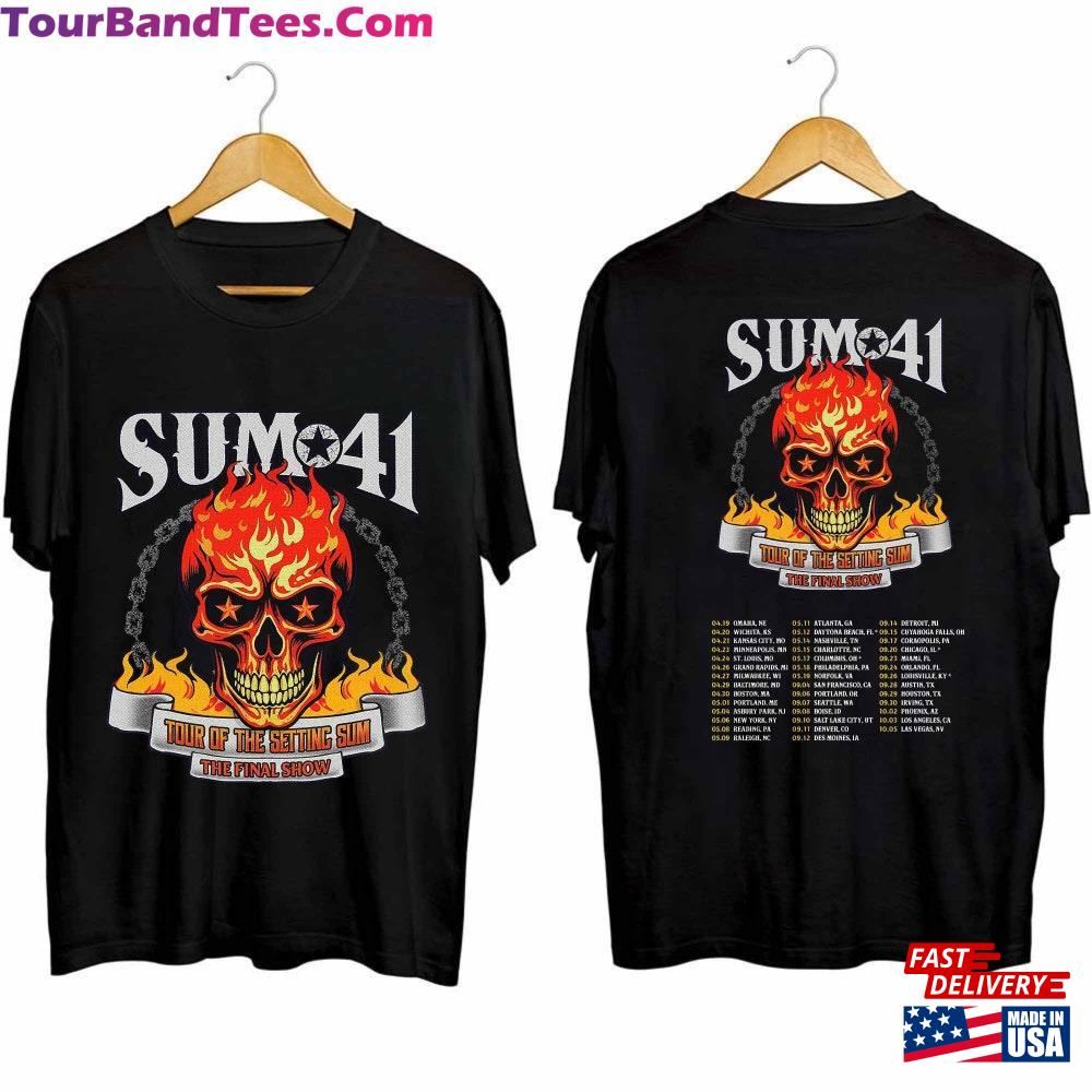 Sum Tour Shirt Band Fan T-Shirt Unisex 29Uf101333 – Utopia Fashion