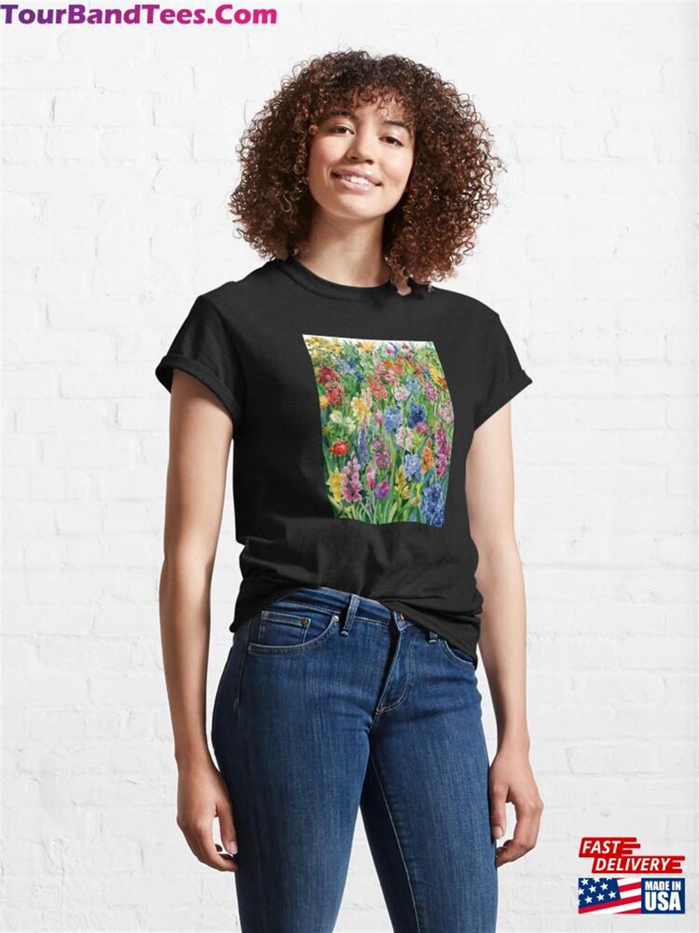 Summer Flowers Classic T-Shirt Unisex 29Uf111850 – Utopia Fashion