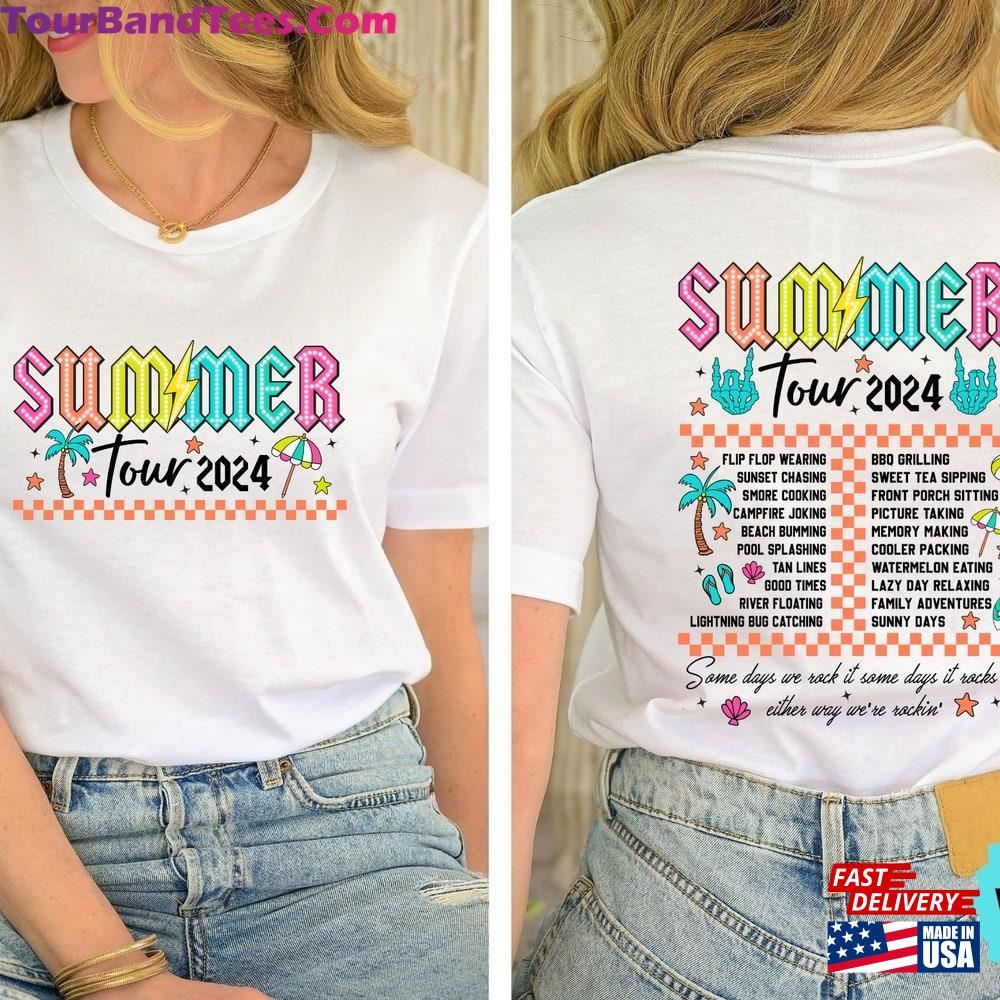 Summer Tour Shirt Retro Vibes Classic T-Shirt 29Uf096040 – Utopia Fashion