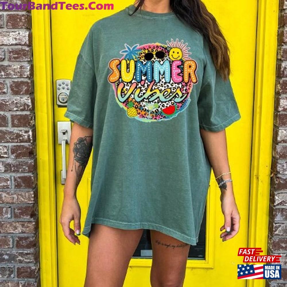 Summer Vibes Comfort Colors T-Shirt Trendy Shirt Beach Classic 29Uf117014 – Utopia Fashion