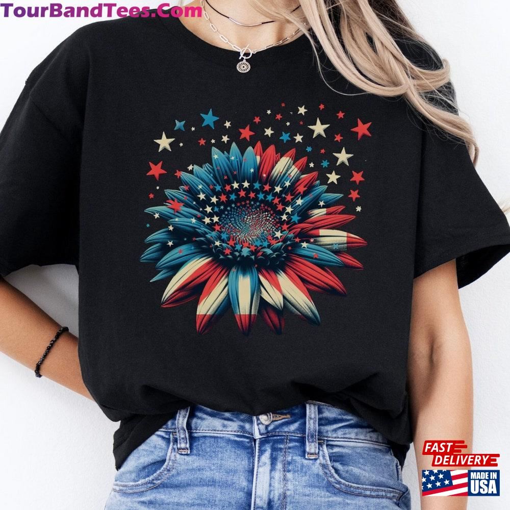 Sunflower T-Shirt Design 4Th Of July Shirt Patriotic Hoodie 29Uf117038 – Utopia Fashion