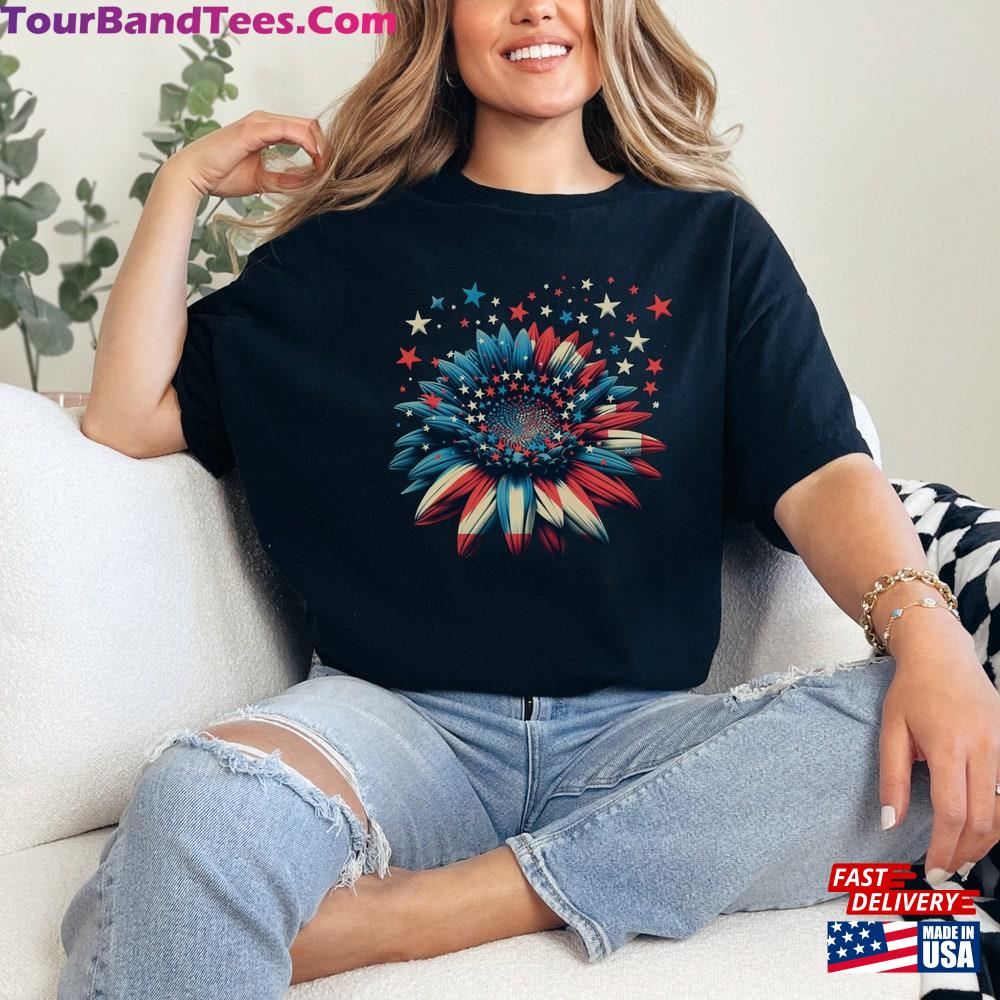 Sunflower T-Shirt Design 4Th Of July Shirt Patriotic Hoodie 29Uf117038 – Utopia Fashion