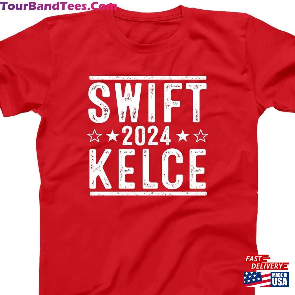 Swift And Kelce Election Fan Costume Funny Football Fandom Cute Xs Unisex T-Shirt 29Uf116302 – Utopia Fashion