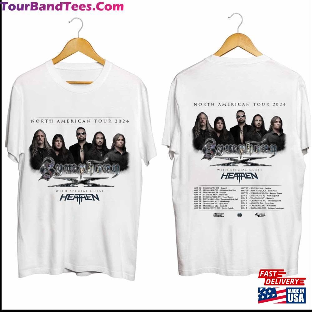 Symphony X Tour Shirt Band Fan Concert Hoodie Sweatshirt 29Uf097868 – Utopia Fashion