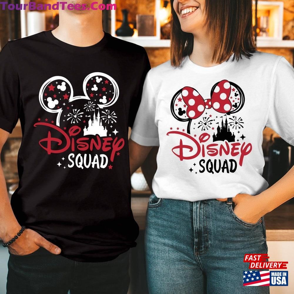 T Shirt Family Holiday Tour Trip Vacation Disney Squad Mickey Minnie Couple T-Shirt Hoodie Classic 29Uf101782 – Utopia Fashion