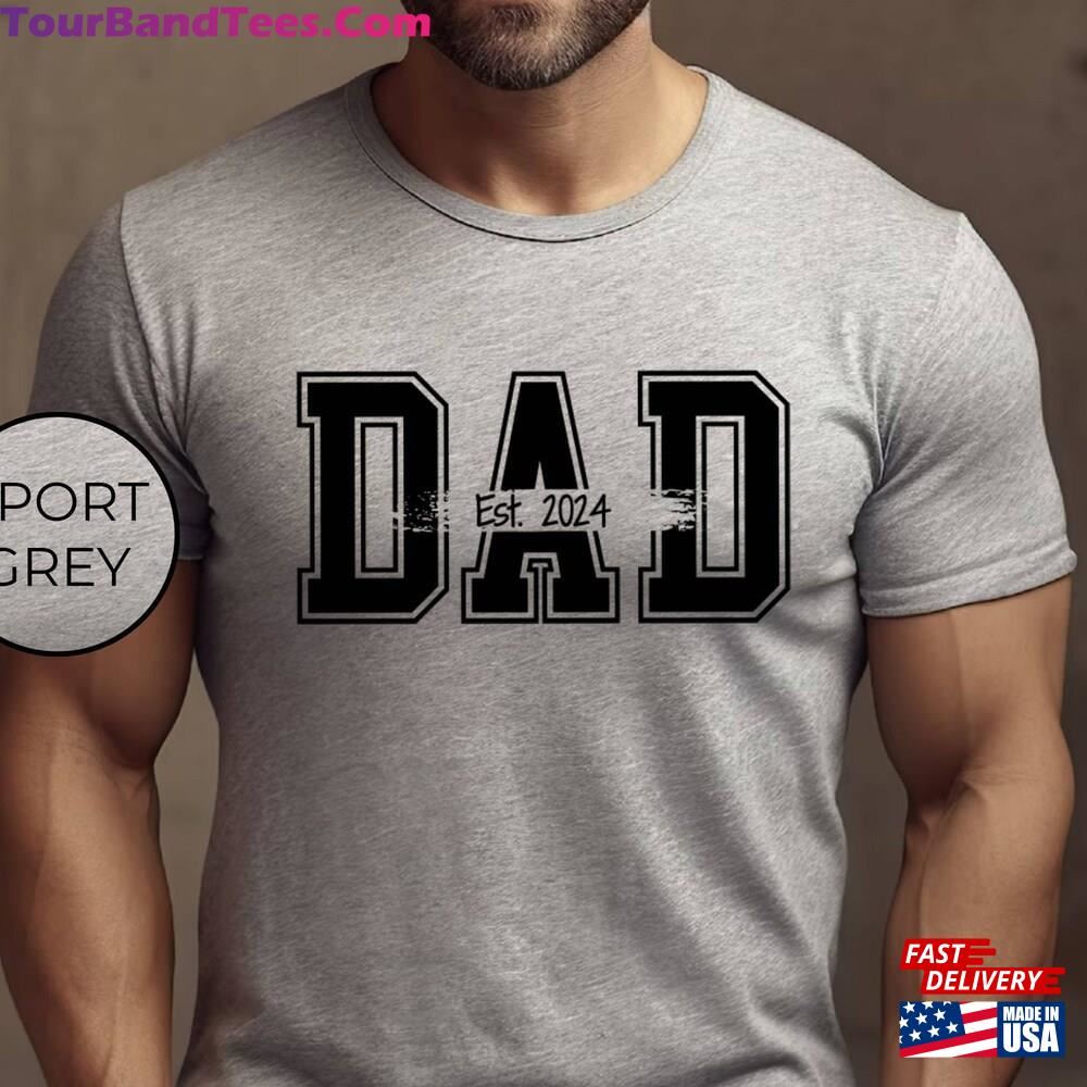 T-Shirt For Men Dad Est Funny Shirt Classic 29Uf102355 – Utopia Fashion