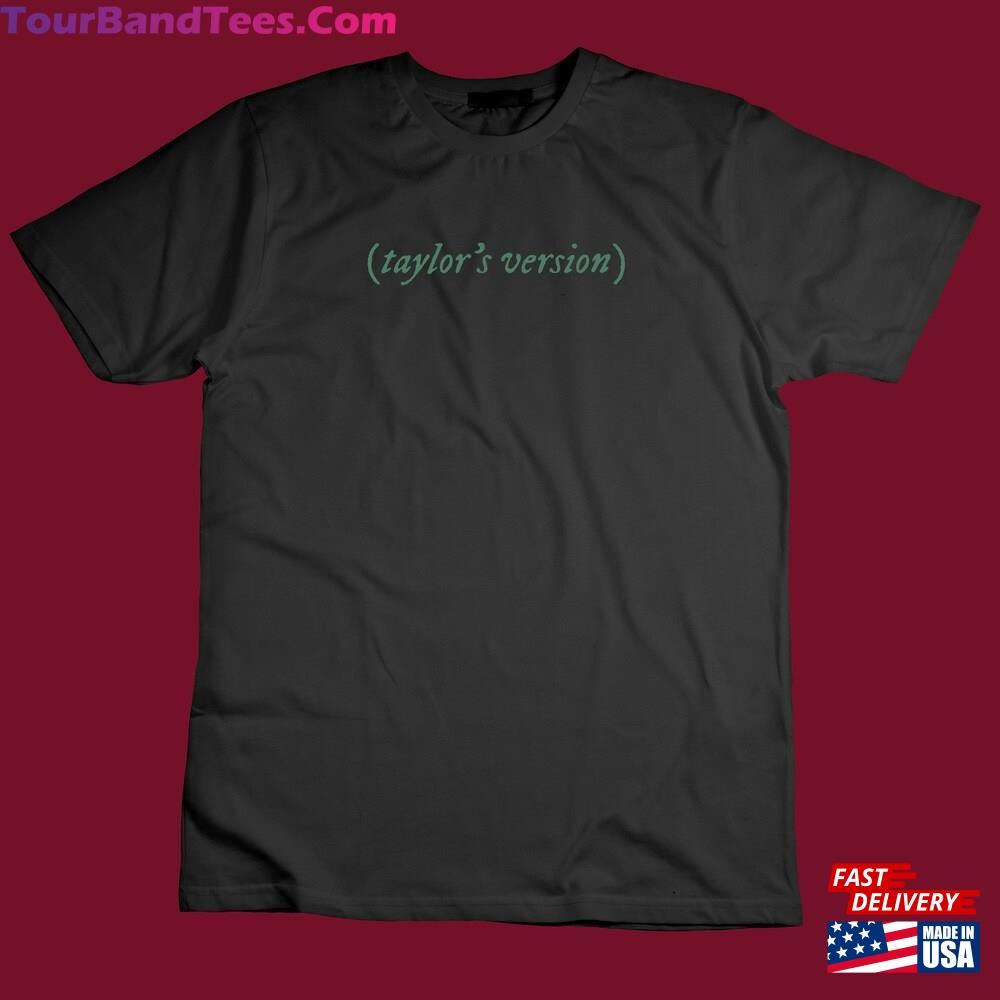 Taylor S Version T-Shirt Swiftie Tee Unisex Classic 29Uf111699 – Utopia Fashion