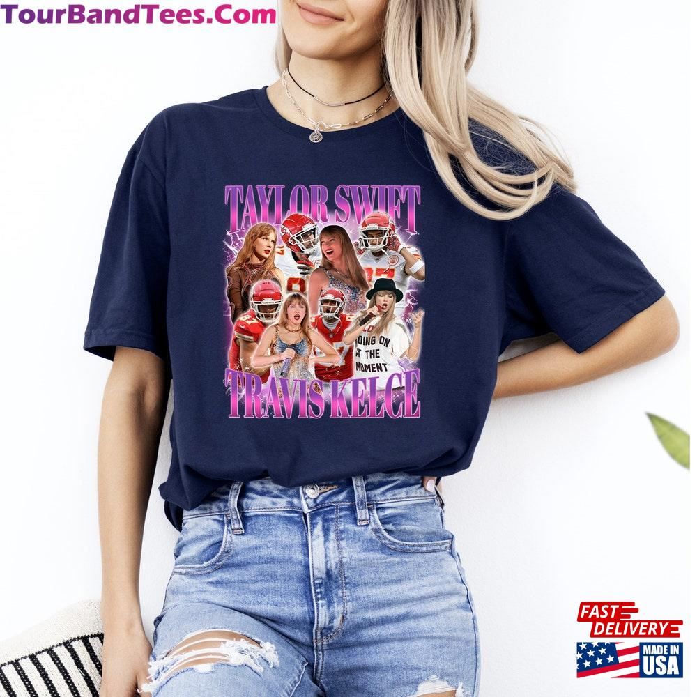 Taylor Swift And Travis Kelce T-Shirt Taylors Boyfriend Shirt The Eras Tour Hoodie Unisex 29Uf115874 – Utopia Fashion