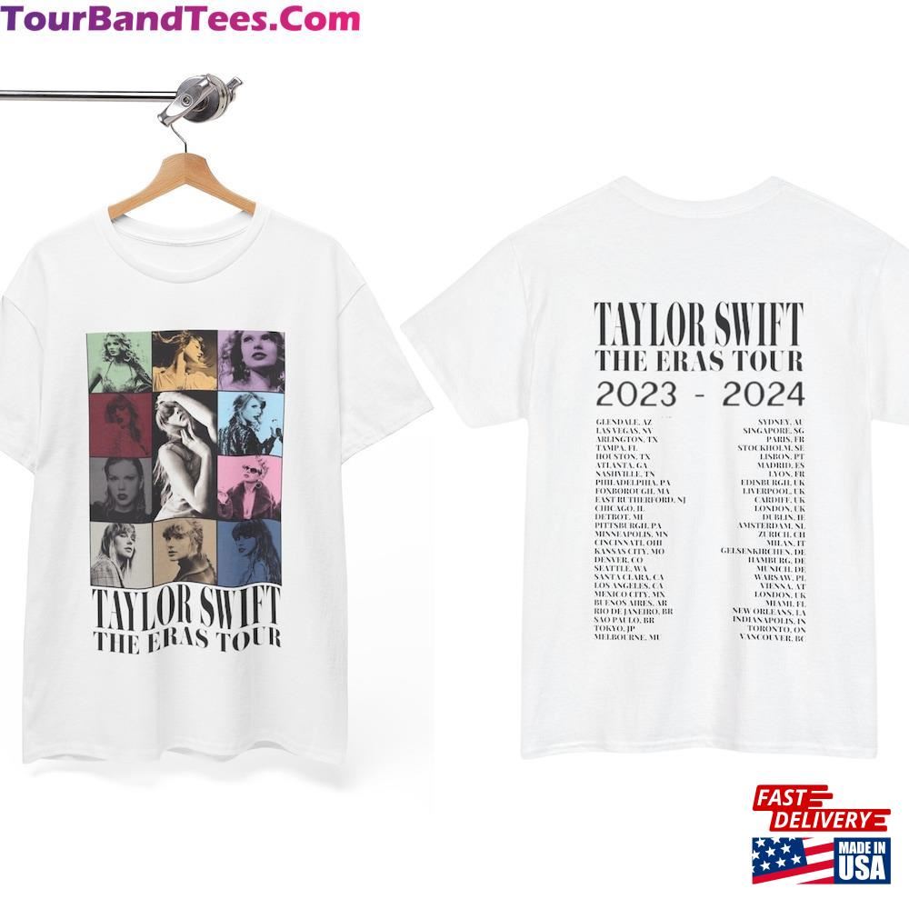 Taylor Swift Eras Tour Shirt Double Sided Ii World Cities Ttpd T-Shirt Hoodie Unisex 29Uf101305 – Utopia Fashion