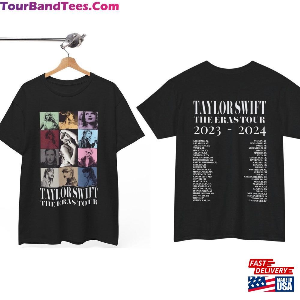 Taylor Swift Eras Tour Ii Shirt Two Sided Swiftie World Cities Concert T-Shirt Classic 29Uf096888 – Utopia Fashion