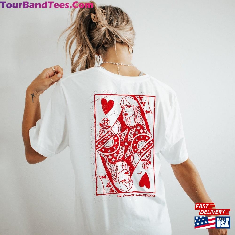 Taylor Swift Inspired We Found Wonderland Jersey Short Sleeve Shirt Perfect Swiftie Gift Graphic Tee Custom Illustration Sweatshirt T-Shirt 29Uf106771 – Utopia Fashion