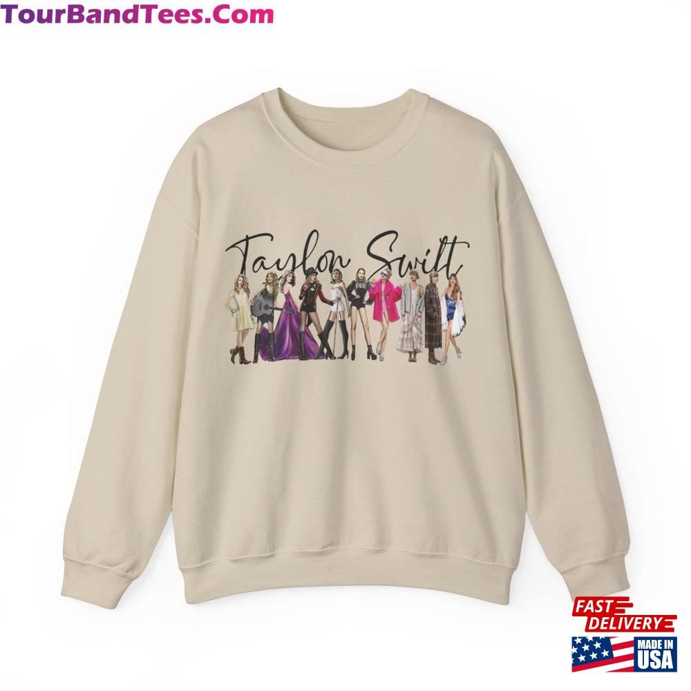 Taylor Vintage Sweatshirt The Eras Tour Shirt Swift Merch Classic Hoodie 29Uf117126 – Utopia Fashion