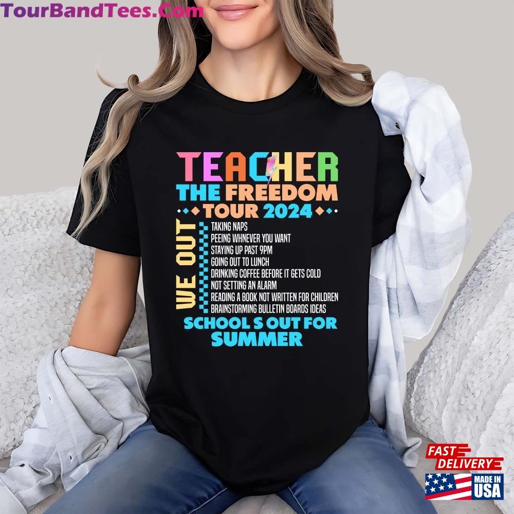 Teacher The Freedom T-Shirt Tour Tshirt Summer Shirt Sweatshirt 29Uf102152 – Utopia Fashion