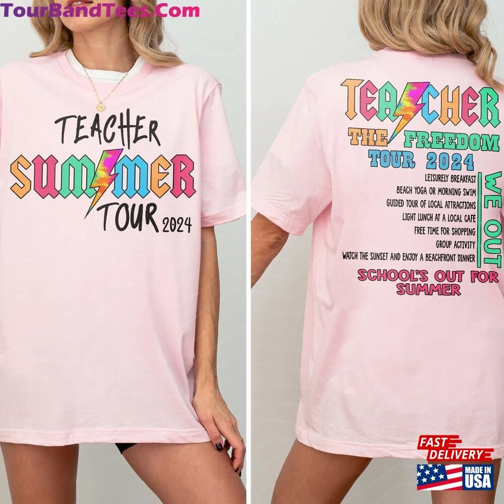 Teacher The Freedom Tour Shirt Summer Last Day Of School Gift Hoodie Sweatshirt 29Uf093065 – Utopia Fashion