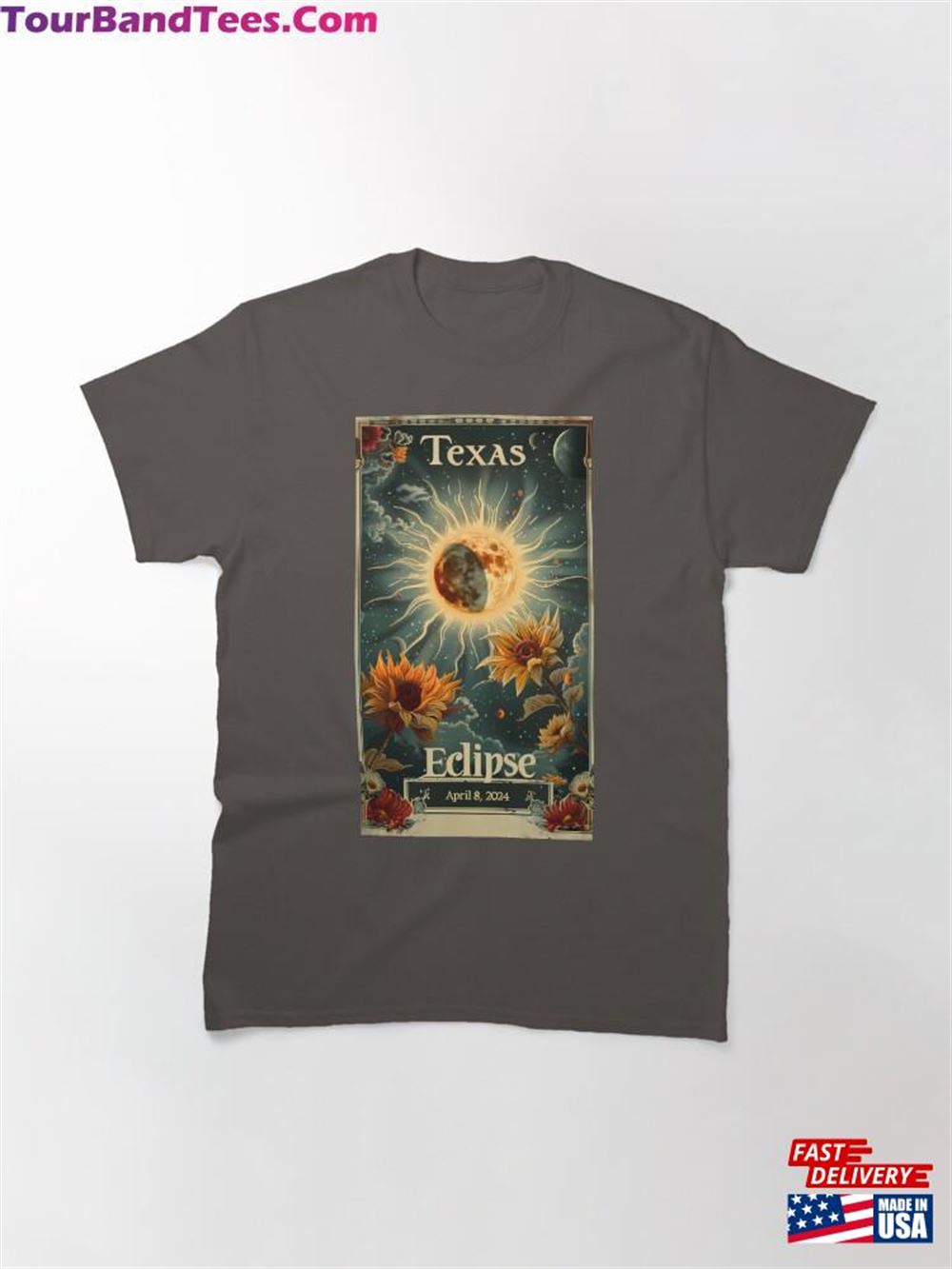 Texas Solar Eclipse Design Classic T-Shirt Hoodie 29Uf117752 – Utopia Fashion