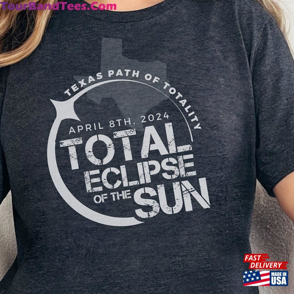 Texas Total Solar Eclipse April Shirt Path Of Totality T-Shirt Unisex Sweatshirt 29Uf112545 – Utopia Fashion