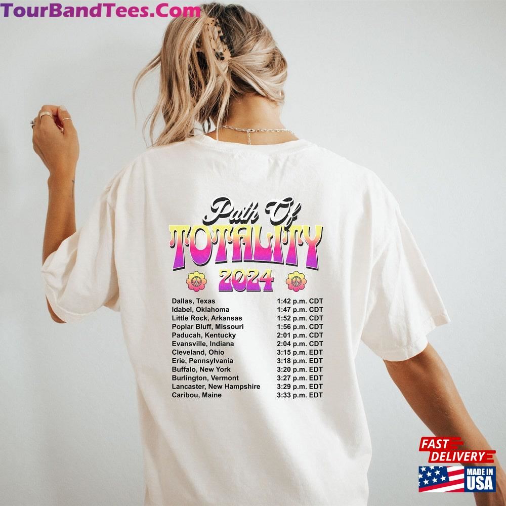 Texas Totality Eclipse Tour T-Shirt Vintage Retro Style April Event Tee Classic Sweatshirt 29Uf097639 – Utopia Fashion