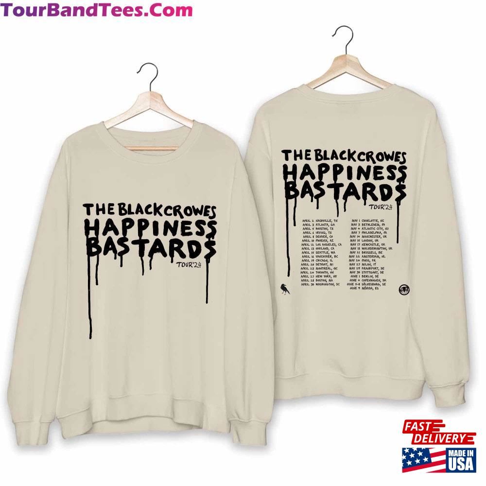 The Black Crowes Happiness Bastards Tour Shirt Band Fan Unisex Sweatshirt 29Uf100904 – Utopia Fashion