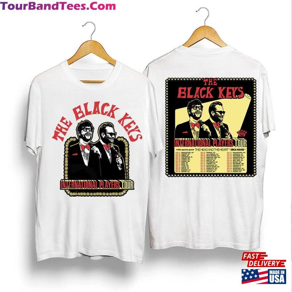 The Black Keys International Players Tour Shirt Concert Band Unisex T-Shirt 29Uf092670 – Utopia Fashion