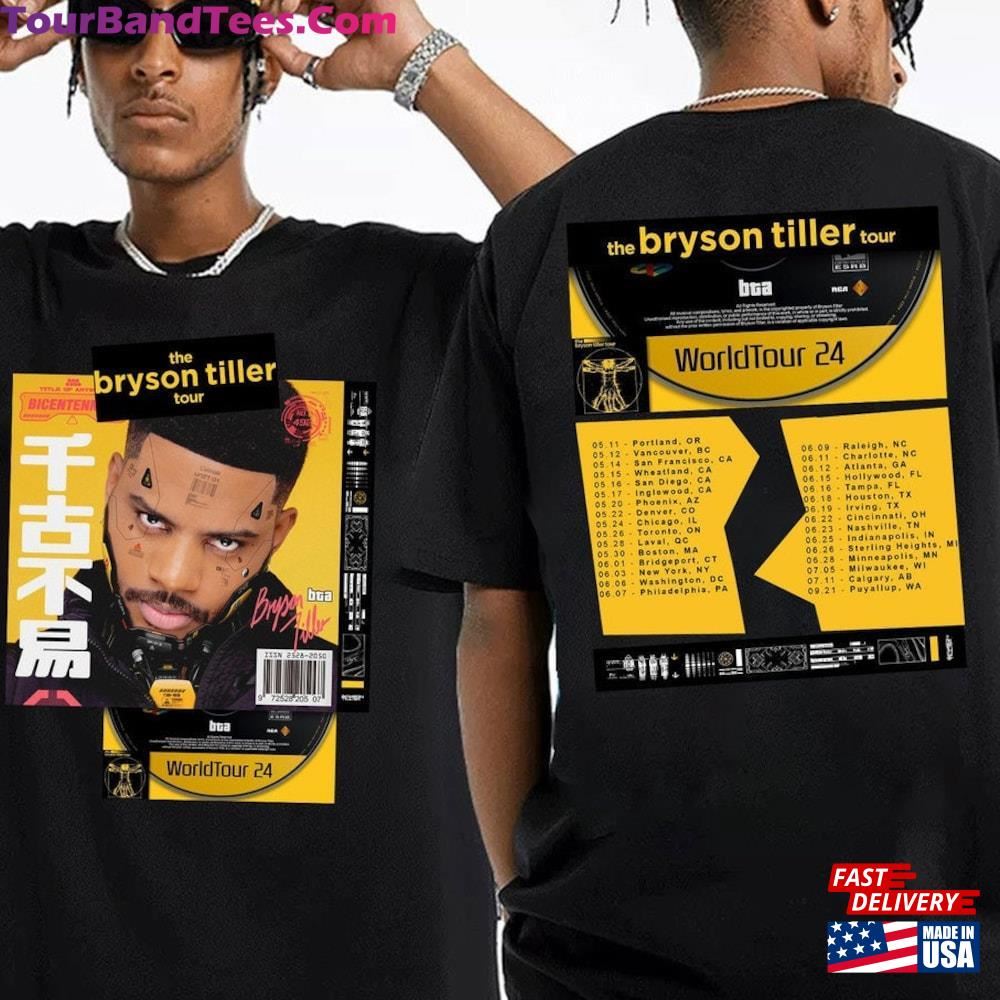 The Bryson Tiller Tour Shirt Concert Fan Gift Sweatshirt Unisex 29Uf095942 – Utopia Fashion